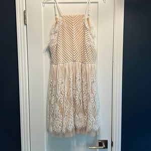 Francesca’s Mini Lace Dress